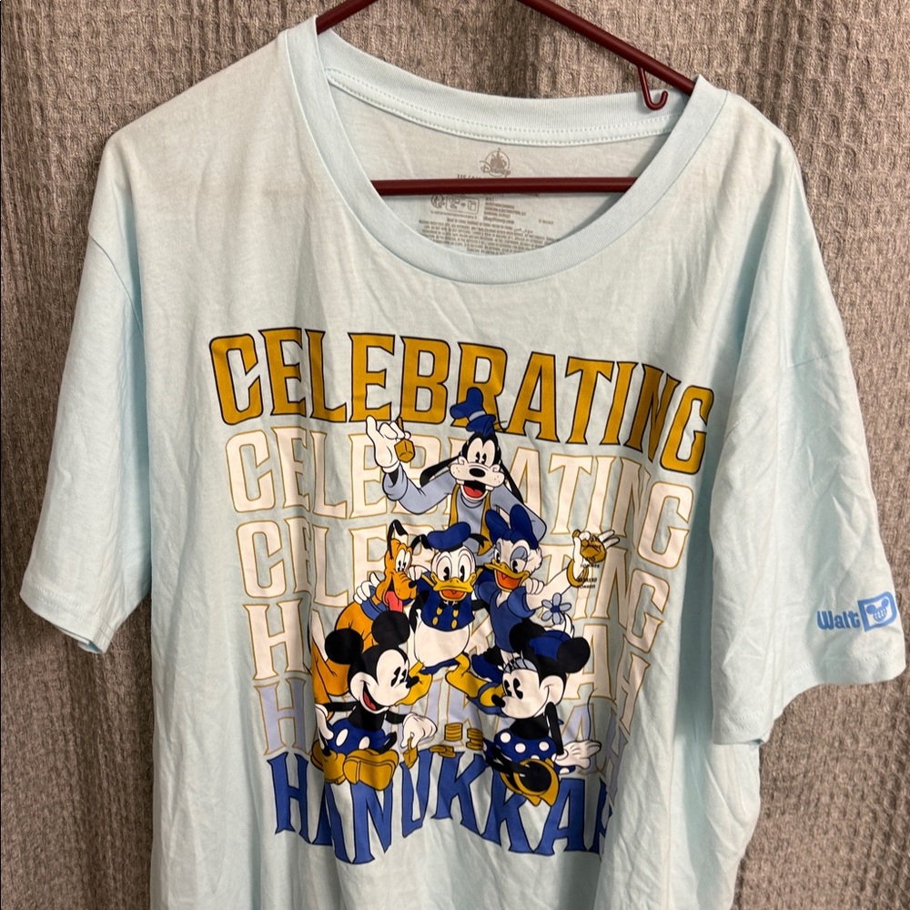 Disney Hanukkah T-Shirt Men’s 3XL New